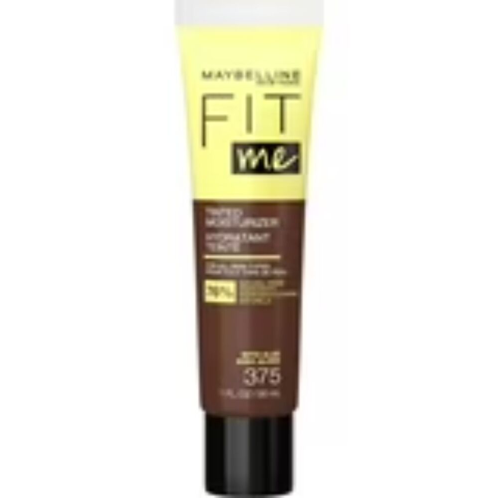 Maybelline Fit Me Tinted Moisturizer, Natural Coverage, Face Makeup, 375